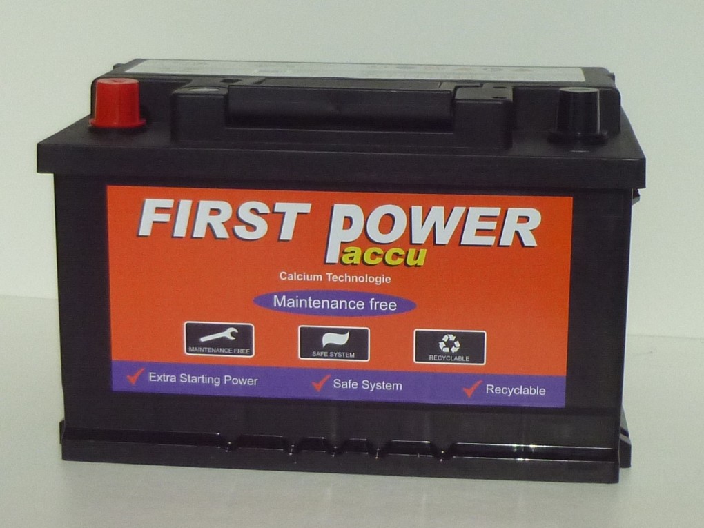 FirstPower 57219 72Ah 680A startaccu