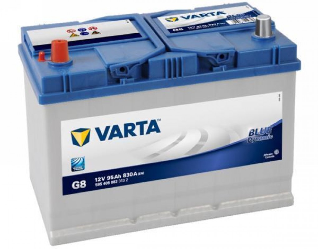 Varta G8 95Ah 830A startaccu